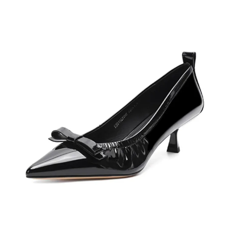 ELLE High Heels Women's Pink/Black-5