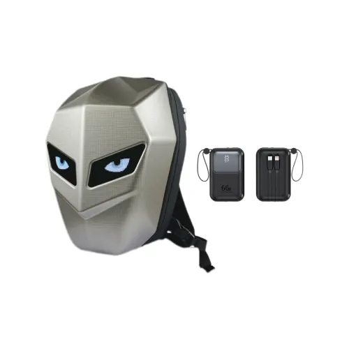 OKEKE Commute Polyester Backpack Unisex Titanium Color Scheme