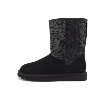 UGG Classic Short Sparkle Graffiti Women's