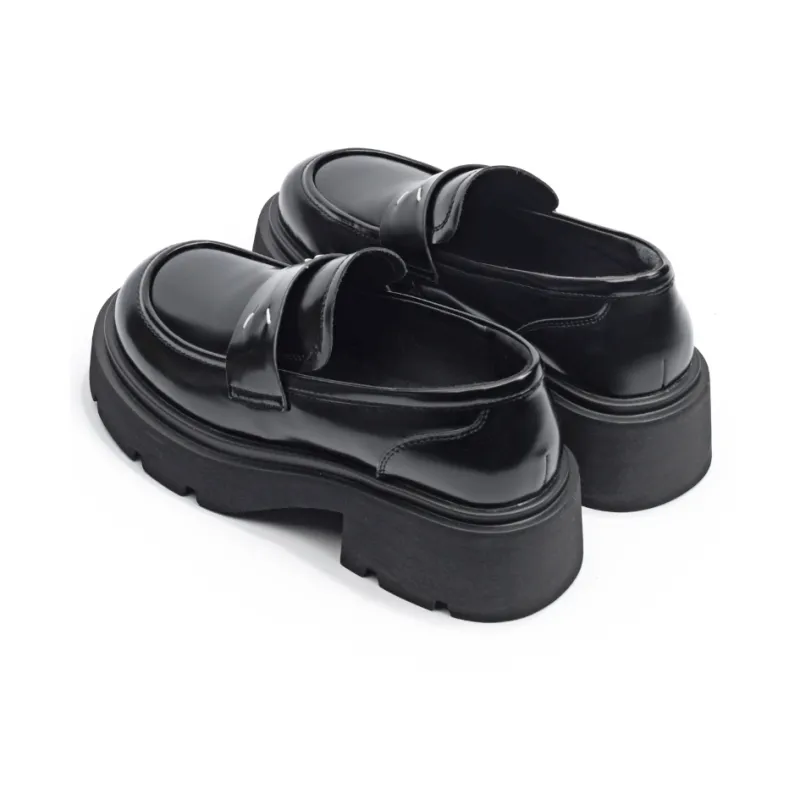 CENTRAL&KITTY Chunky Heel Platform Loafers 5.5cm Women's-3