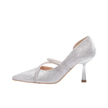 Pretty Tiffin High Heels Women's Silver