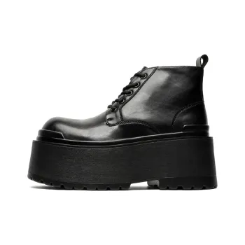 Chi Wolf Ankle Boots Men's Black