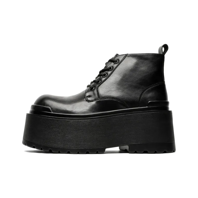 Chi Wolf Ankle Boots Men's Black-0
