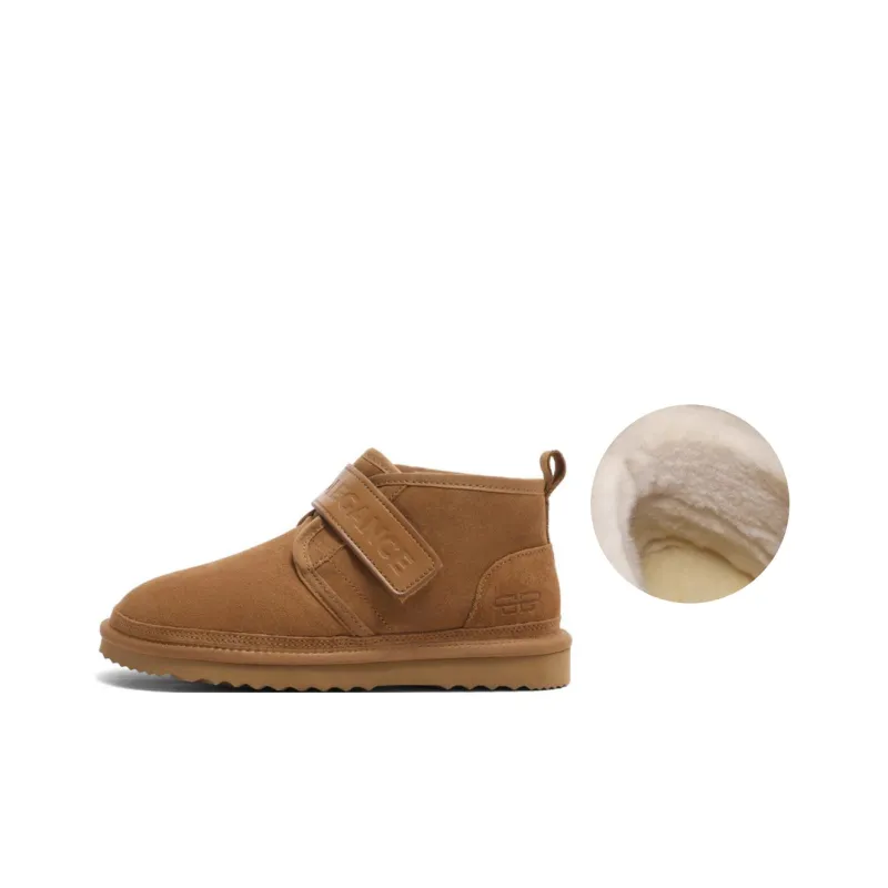 BELLE Snow Boots Men Green/Brown-0