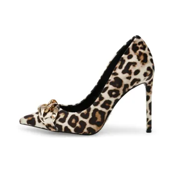 STEVE MADDEN High Heels Women's Black/Pink/Leopard