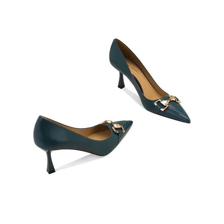 JESSICA SOPHIA Slim Heel High Heels 7cm Women's-3