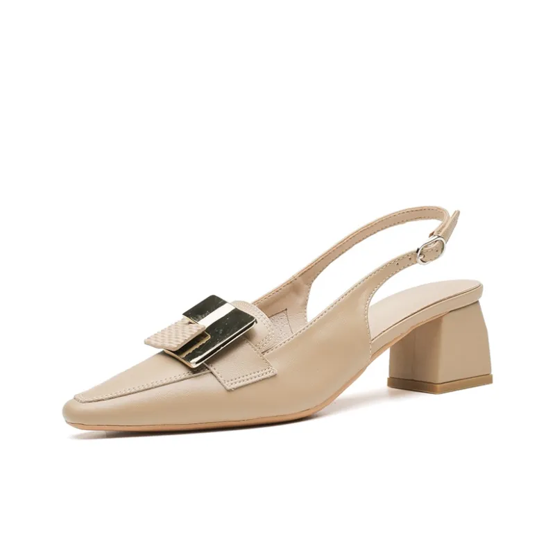YAFEI XUANYU Chunky Heel High Heels Women's-0