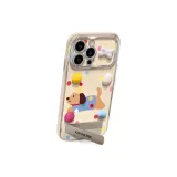 Electroplated Full-View Window-Silver[Jumping Puppy+Doll+Stands]