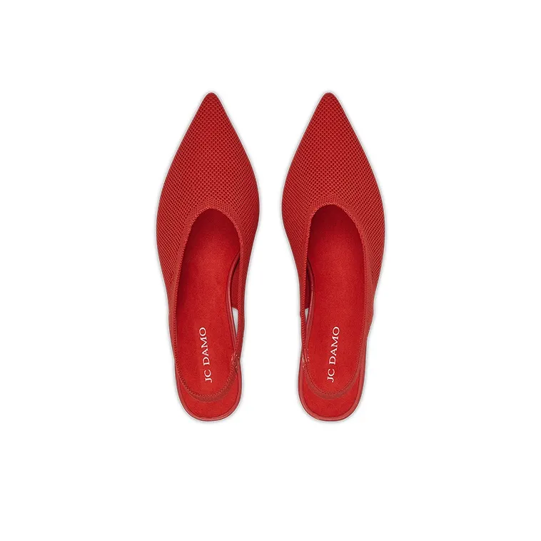 JC DAMO Flared Heel High Heels Women's-2