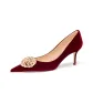 Burgundy 6cm