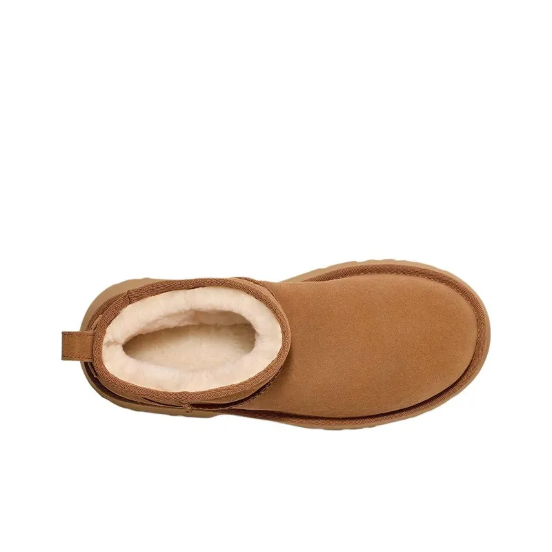 UGG Classic Ultra Mini New Heights Boot Chestnut Women's-4