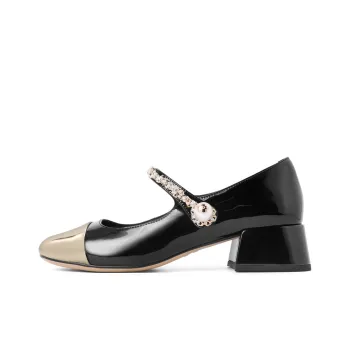 BELLE Block Heel High Heels 4cm Women's