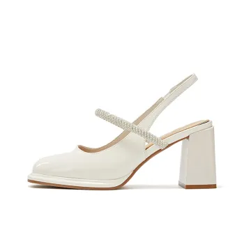 GNSJ Chunky Heel High Heels 8cm Women's
