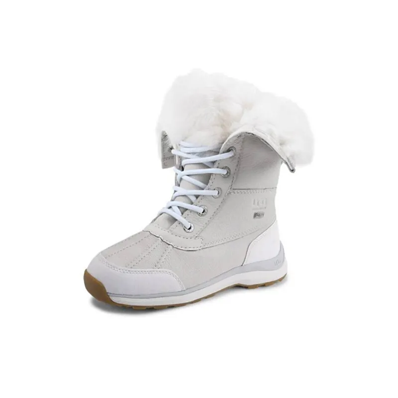 UGG Adirondack Boot Iii Fluff Fleece Lined White Women's-2