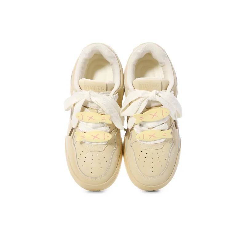 XIANGSU Anti Slip Wear Resistant Low Top Skateboard Shoes Women's-18
