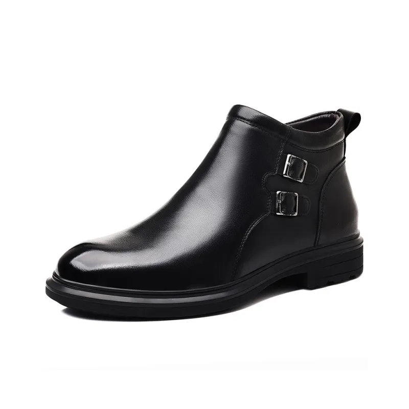 MODENGPAN Ankle Boots 3.5cm Men's-5