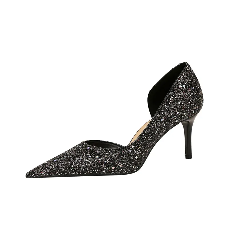 QITUMAUL Slim Heel High Heels 10.5cm Women's-0
