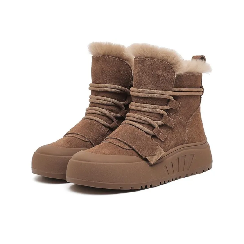 DAPHNE Thermal Short Snow Boots Women's-2