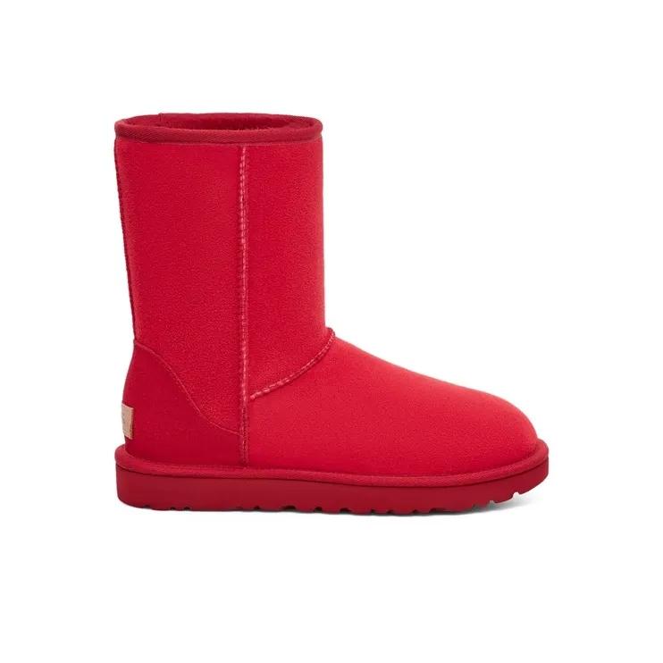 UGG Classic Short Ii Boot Samba Red Tnl Women's-1