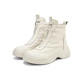 D FUSE SCANDINAVIA Warm Wear Resistant Height Increasing Short Snow Boots Women's