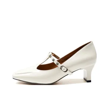 LESELE Flared Heel High Heels Women's
