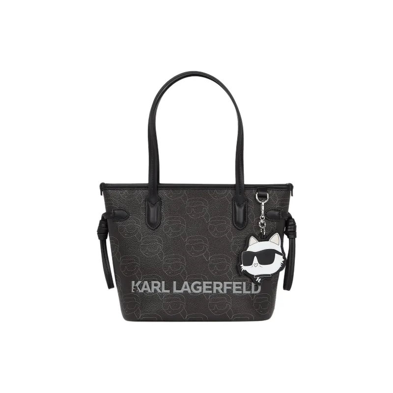 Karl Lagerfeld Small Ikon Monogram Tote Bag-0