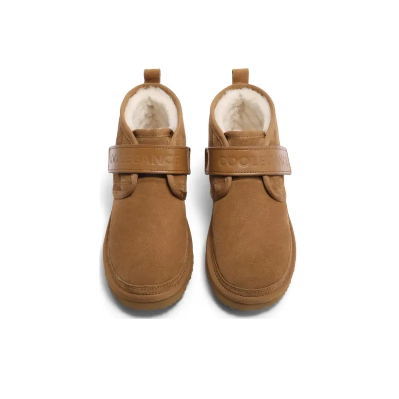 BELLE Snow Boots Men Green/Brown-3