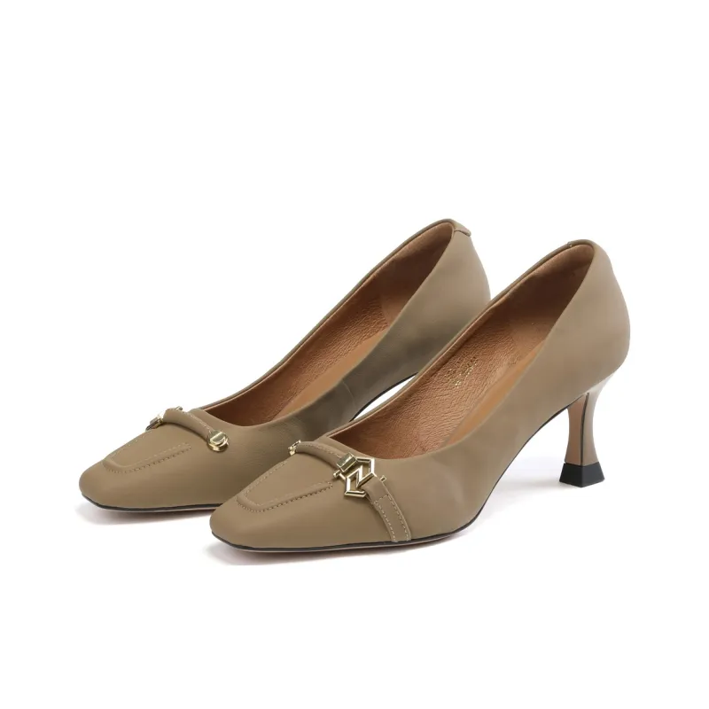 ST&SAT Slim Heel High Heels 7cm Women's-5