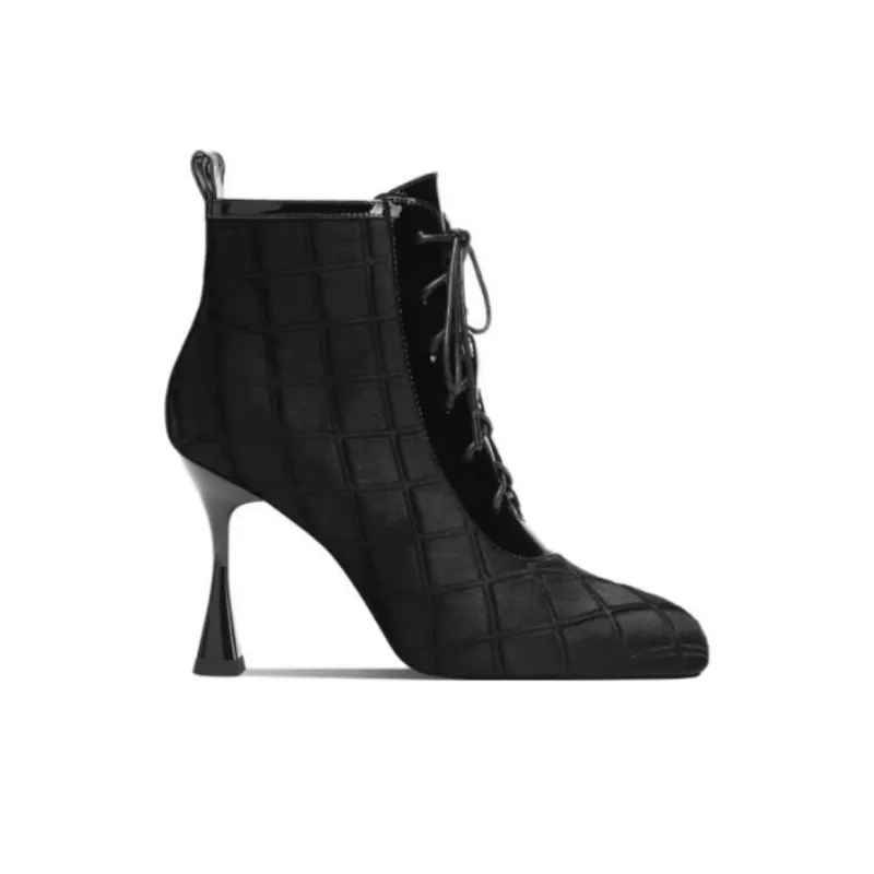 Princess & Isabel Chunky Heel High Heels 8cm Women's-1