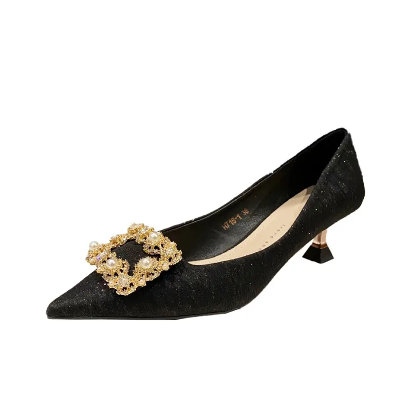 Bamiti Slim Heel High Heels Women's-0