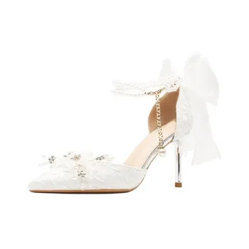 HKCP Slim Heel High Heels 8cm Women's