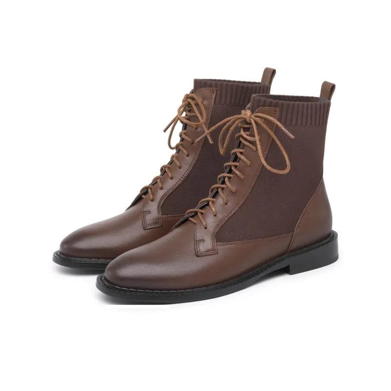 Chrisdien Deny Ankle Boots 2.5CM Women's Light Brown-2