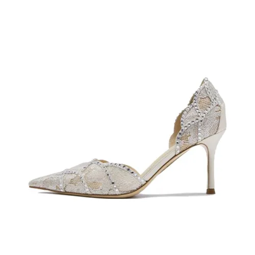 73Hours Slim Heel High Heels 8cm Women's