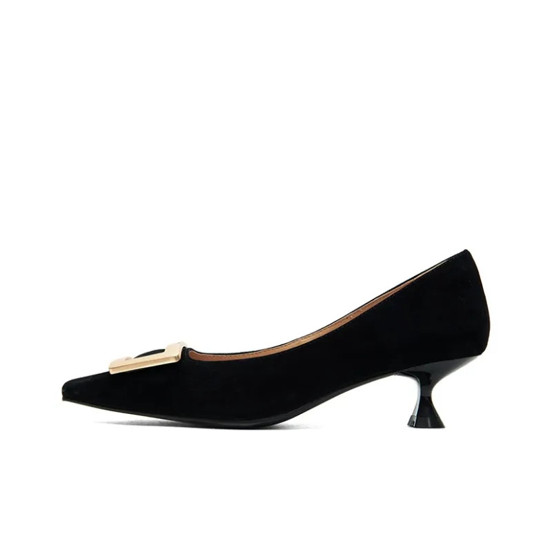 PT'SON Slim Heel High Heels 4.3cm Women's-0