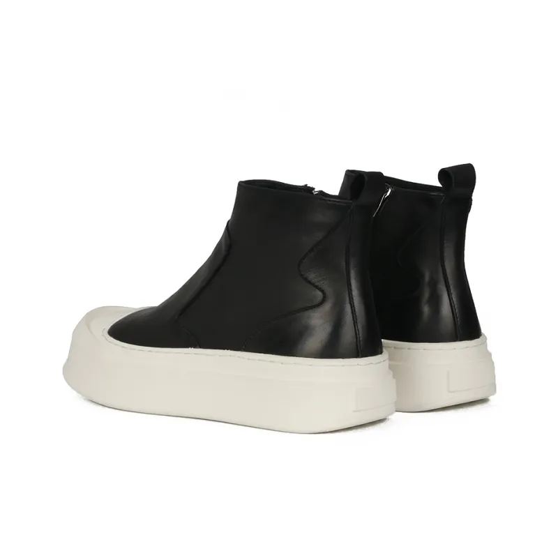 Thai points Ankle Boots Men Black-9