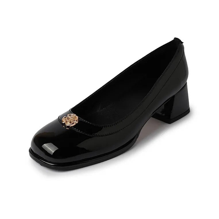 Naiyee Chunky Heel High Heels 4.5cm Women's-7