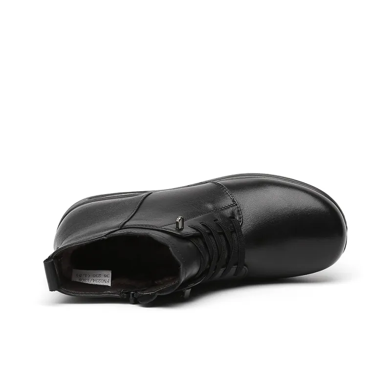 Rich Birds Ankle Boots 3.5CM Women's Black-3