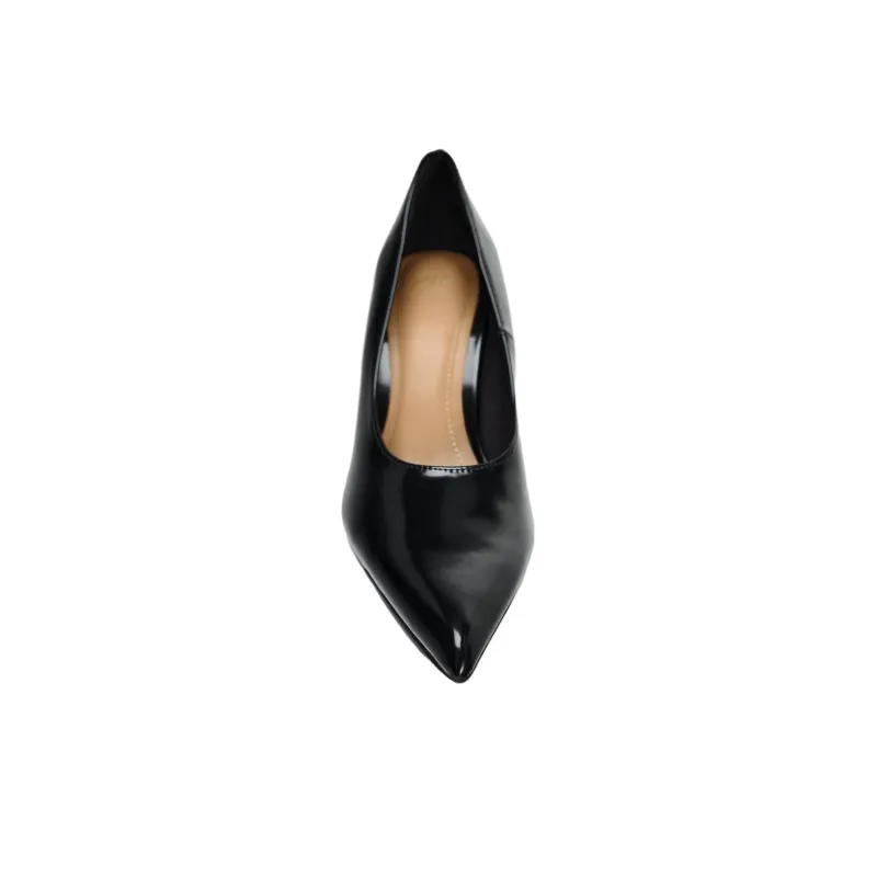 ZARA Slim Heel High Heels 9cm Women's Black-3