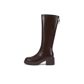 DAPHNE Knee high Boots Women's Black/Beige/Brown