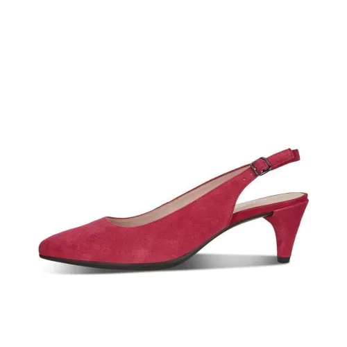 Ecco Cone Heel High Heels 4.5cm Women's Fuchsia