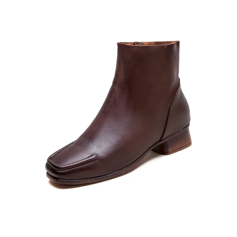 Jay Ankle Boots Women's Coffee/Black-1