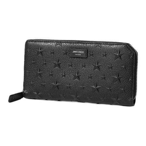 Jimmy Choo Leather Wallet Men's Black
