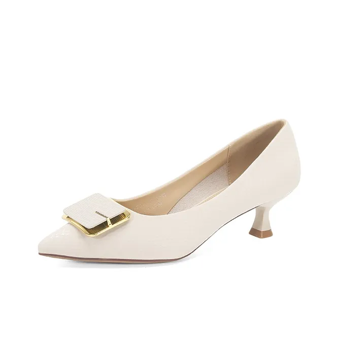 LESELE Chunky Heel High Heels Women's-6