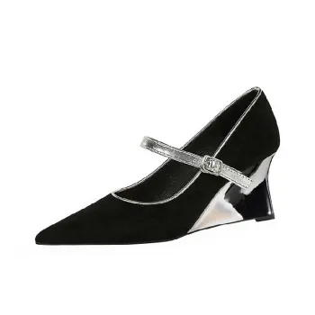 BIGTREE Wedge Heel High Heels 6cm Women's