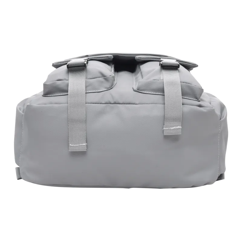 KONADCT Oxford/PU Backpack Large Size Unisex Black/Gray/White/Purple/Monogram/Coffee-10