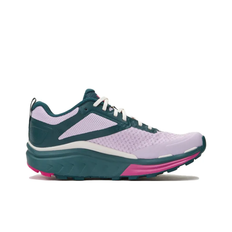 THE NORTH FACE Vectiv Enduris Anti Slip Wear Resistant Low Top Trail Running Shoes Women's Green Purple-1
