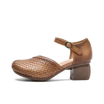 Jay Chunky Heel High Heels 5.5cm Women's