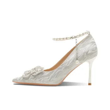 Ainer cat Gilded Butterfly Dream Slim Heel High Heels 8cm Women's