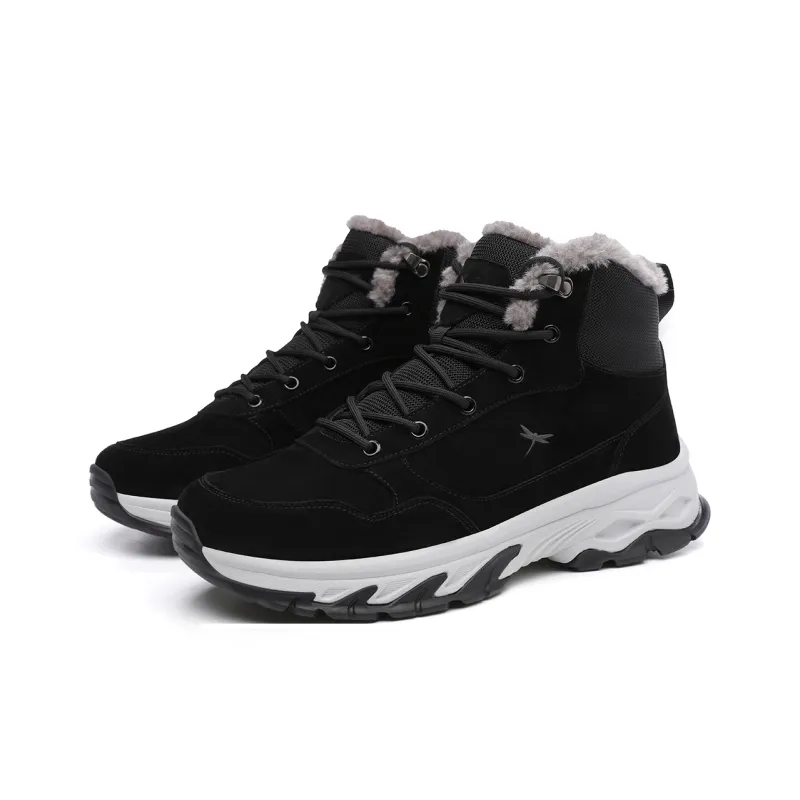 RED DRAGONFLY Snow Boots Men Black-1
