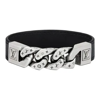 LOUIS VUITTON Monochain Reverso Bracelet Monogram Eclipse